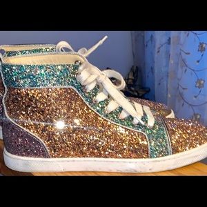 Glitter Christian Louboutin Sneakers